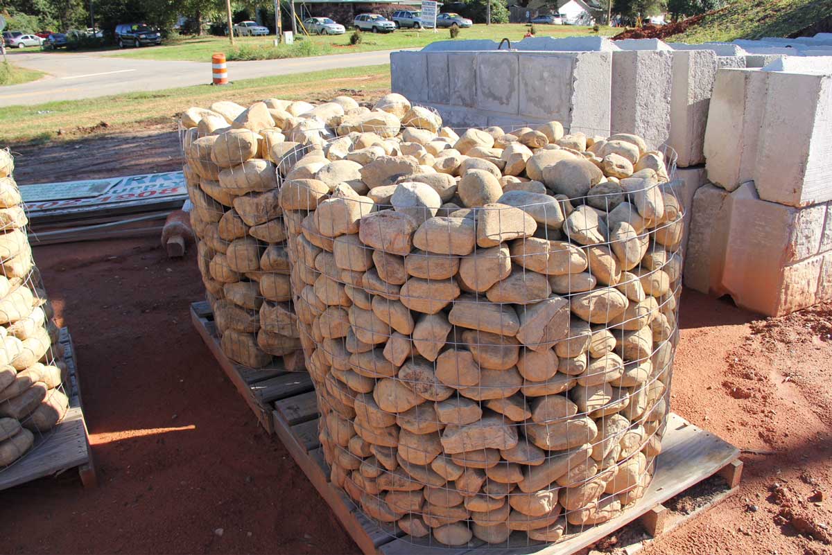 Palletized Stone Yard Works Landscape Supply