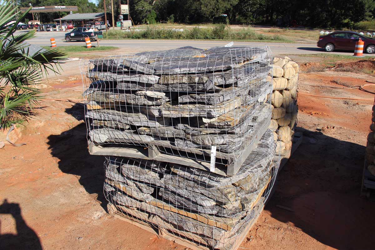Palletized Stone Yard Works Landscape Supply