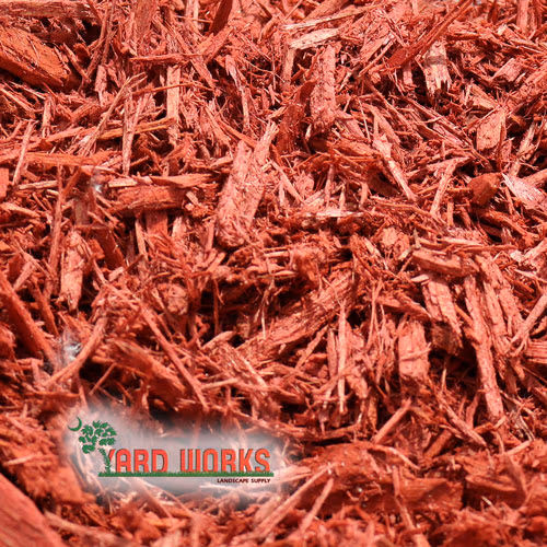 Red Dyed Mulch