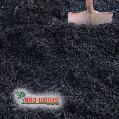 YW Black Dyed Mulch