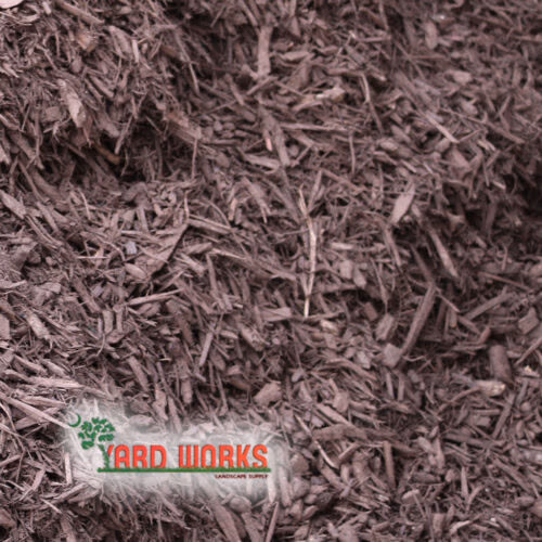 YW Brown Dyed Mulch